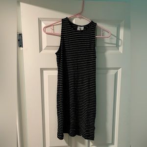 H&M Striped Mini Bodycon Dress - Small